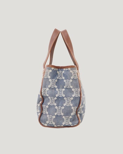 Paris Macadam Pattern Mini Handbag