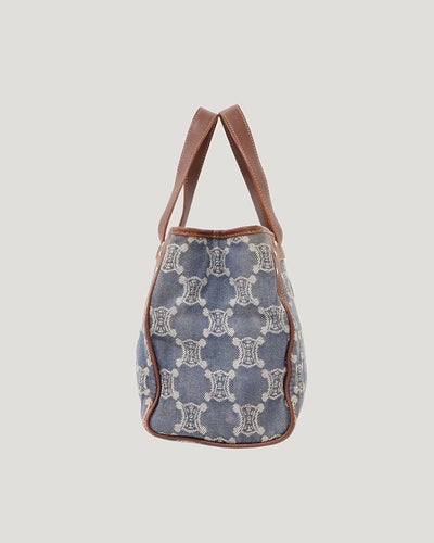 Paris Macadam Pattern Mini Handbag