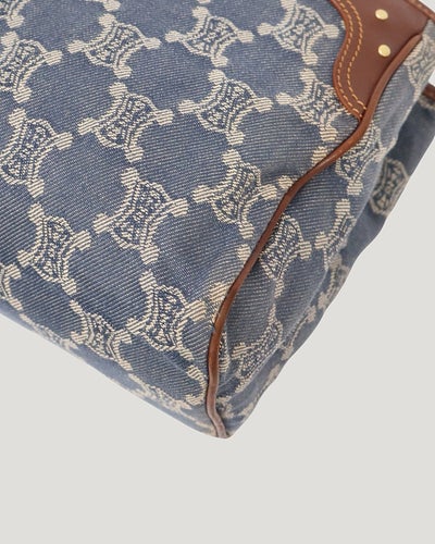 Paris Macadam Pattern Mini Handbag