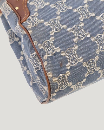 Paris Macadam Pattern Mini Handbag
