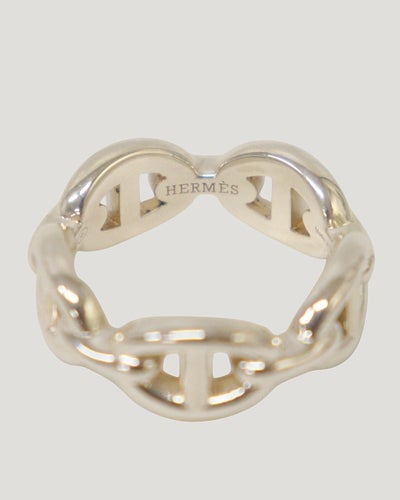 Chaine d'Ancre Enchainee Ring