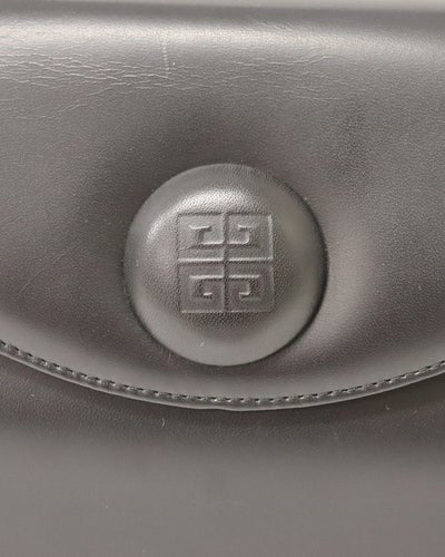 Logo皮革手提包