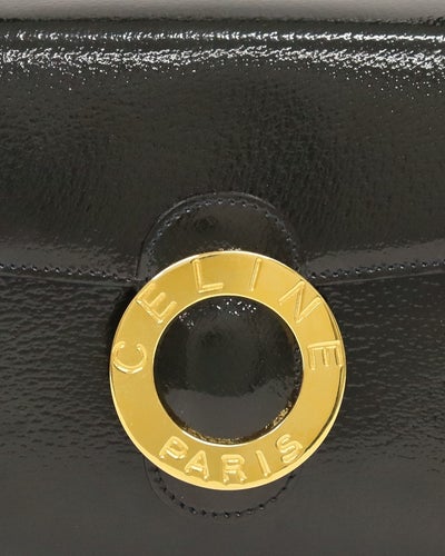 圓環Logo金屬單肩包