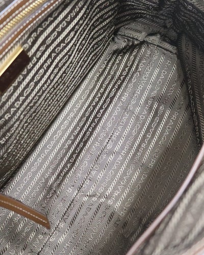 Logo Jacquard Tote Bag