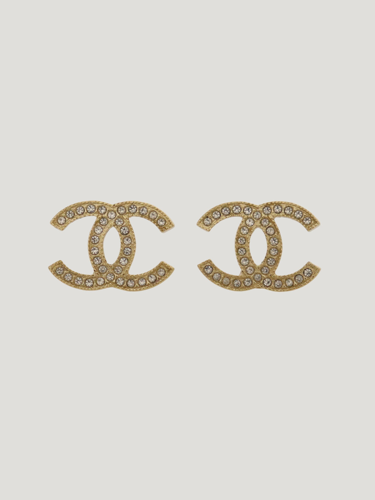 COCOラインストーンピアス