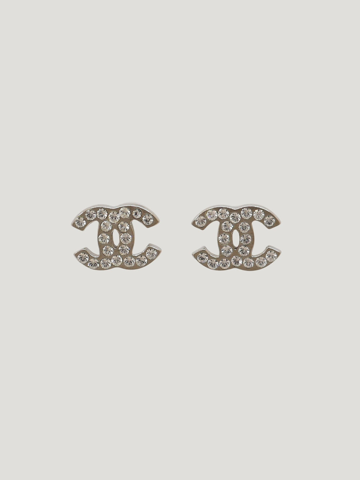 COCOラインストーンピアス