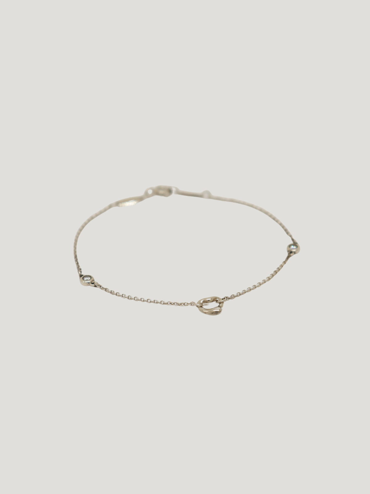 By the Yard Open Heart Bracelet