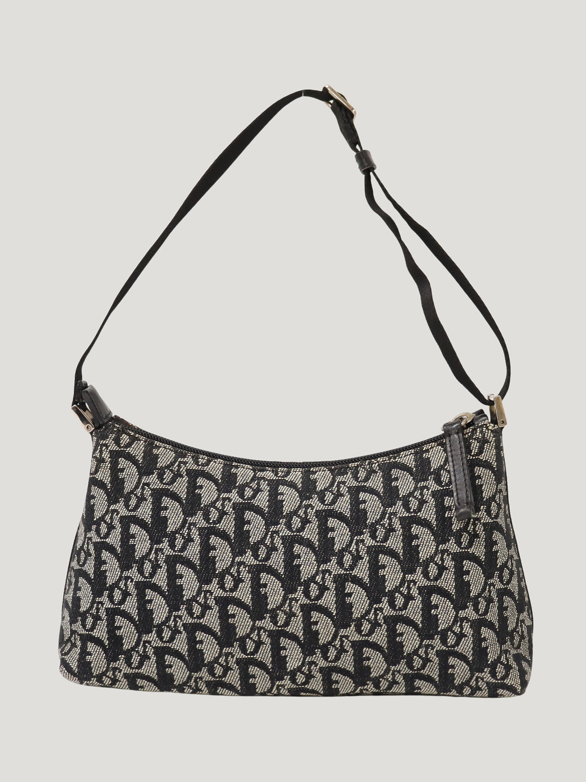 Trotter-pattern one-shoulder bag