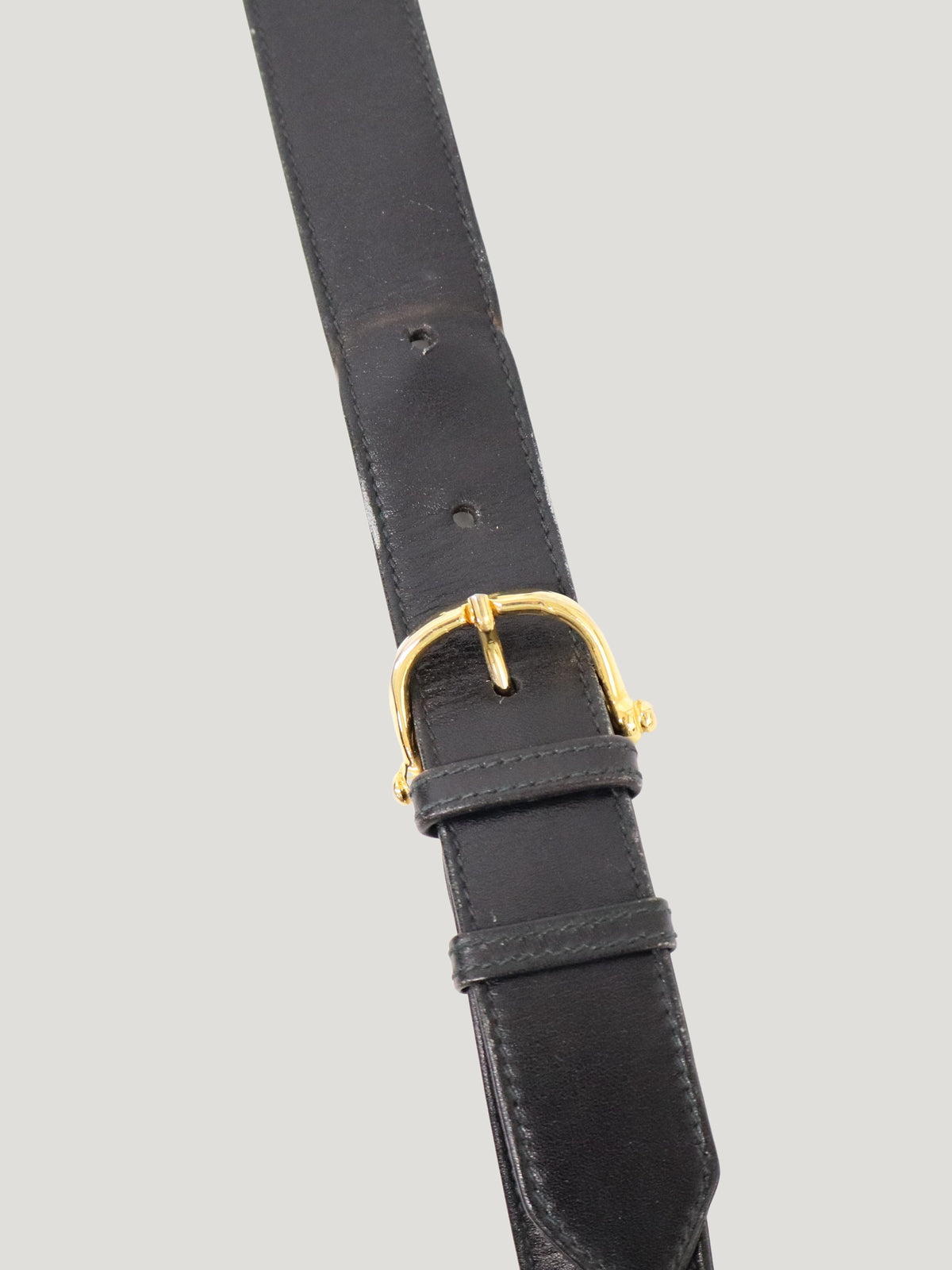Triomphe Leather One-Shoulder Bag