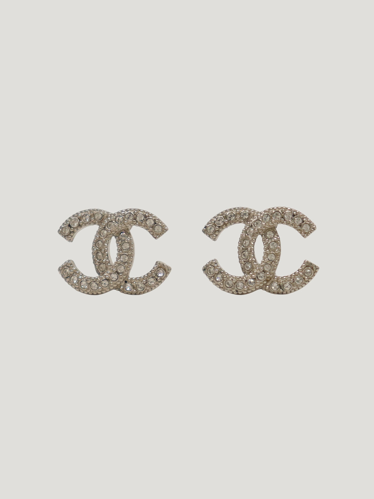 COCOラインストーンピアス