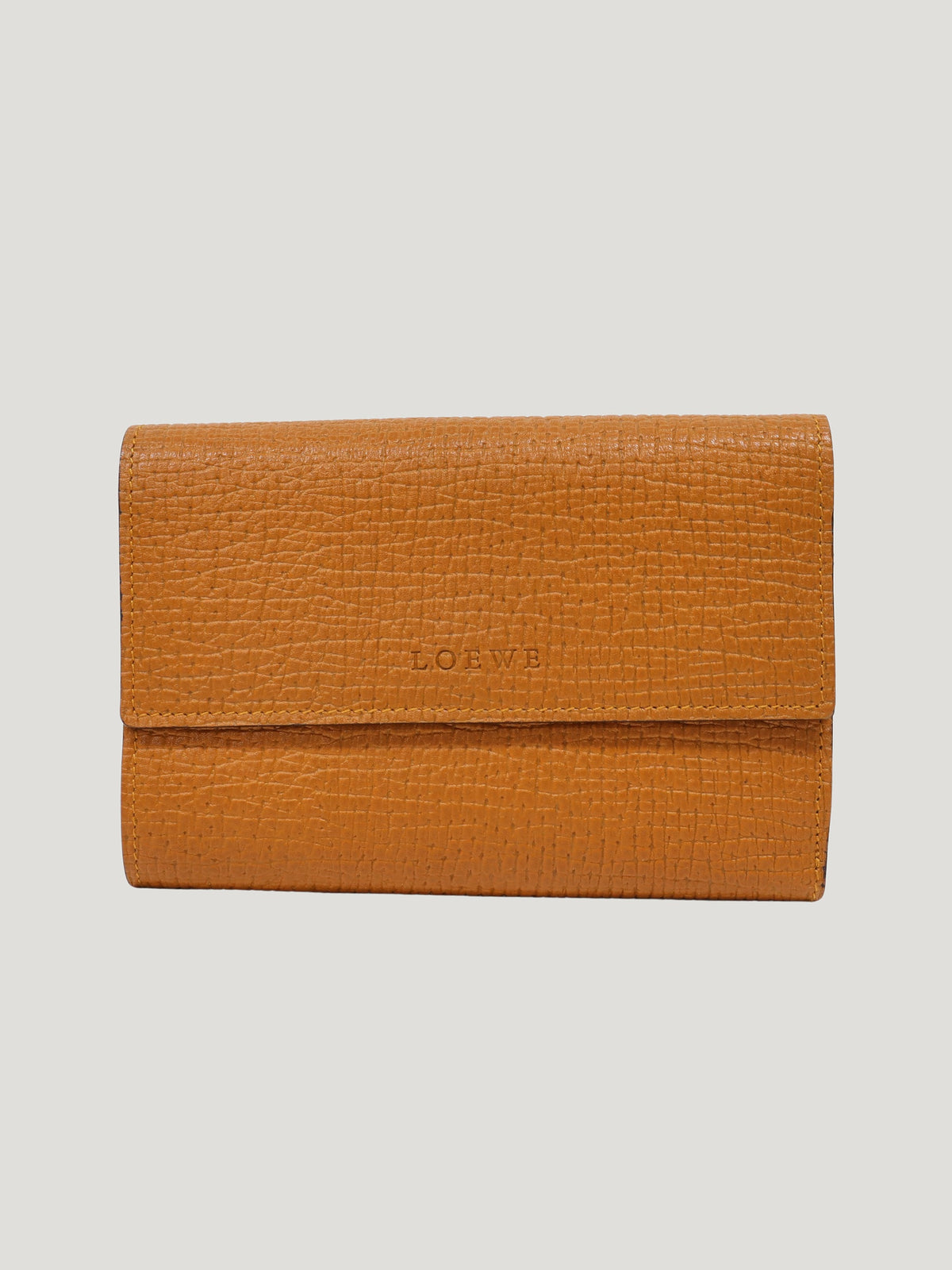 Logo-Embossed Leather Wallet