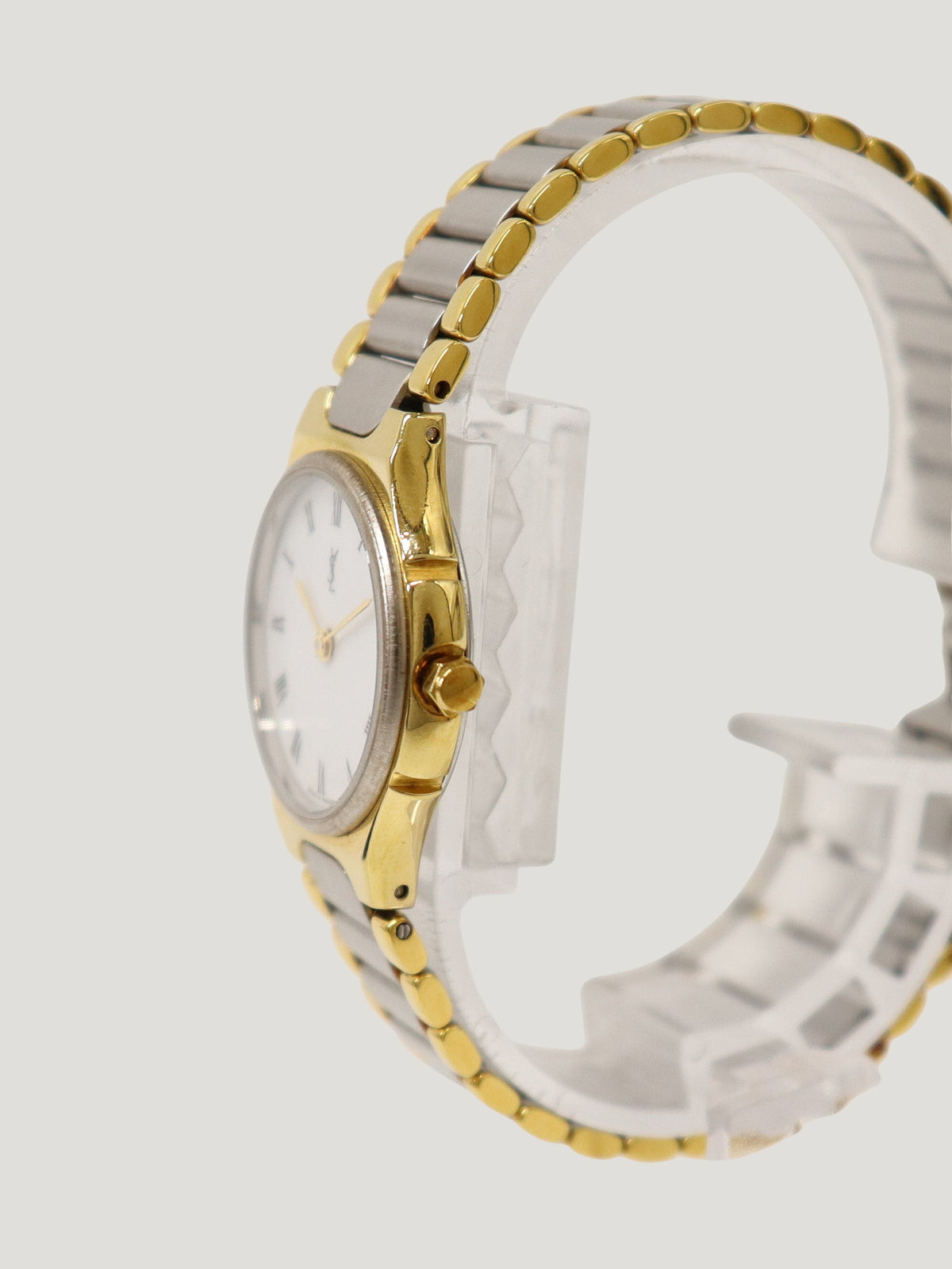 Round-bezel watch