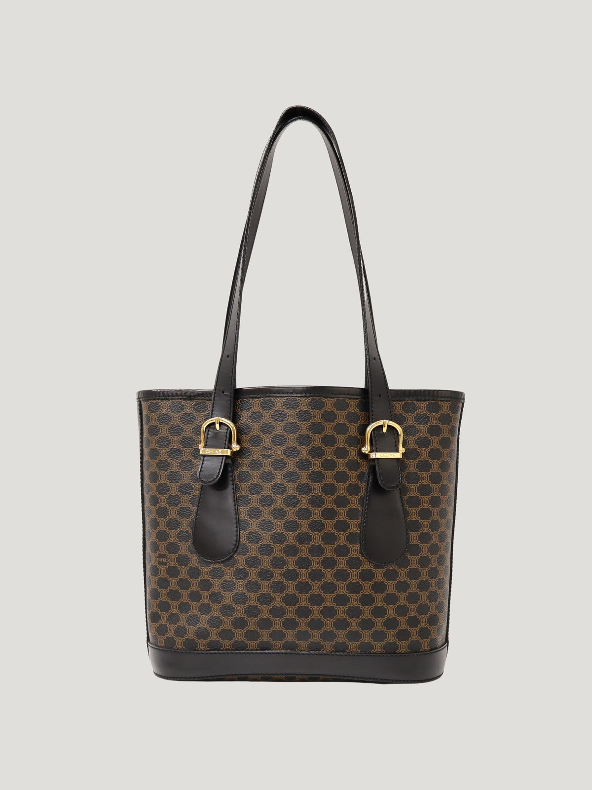 Macadam-pattern handbag