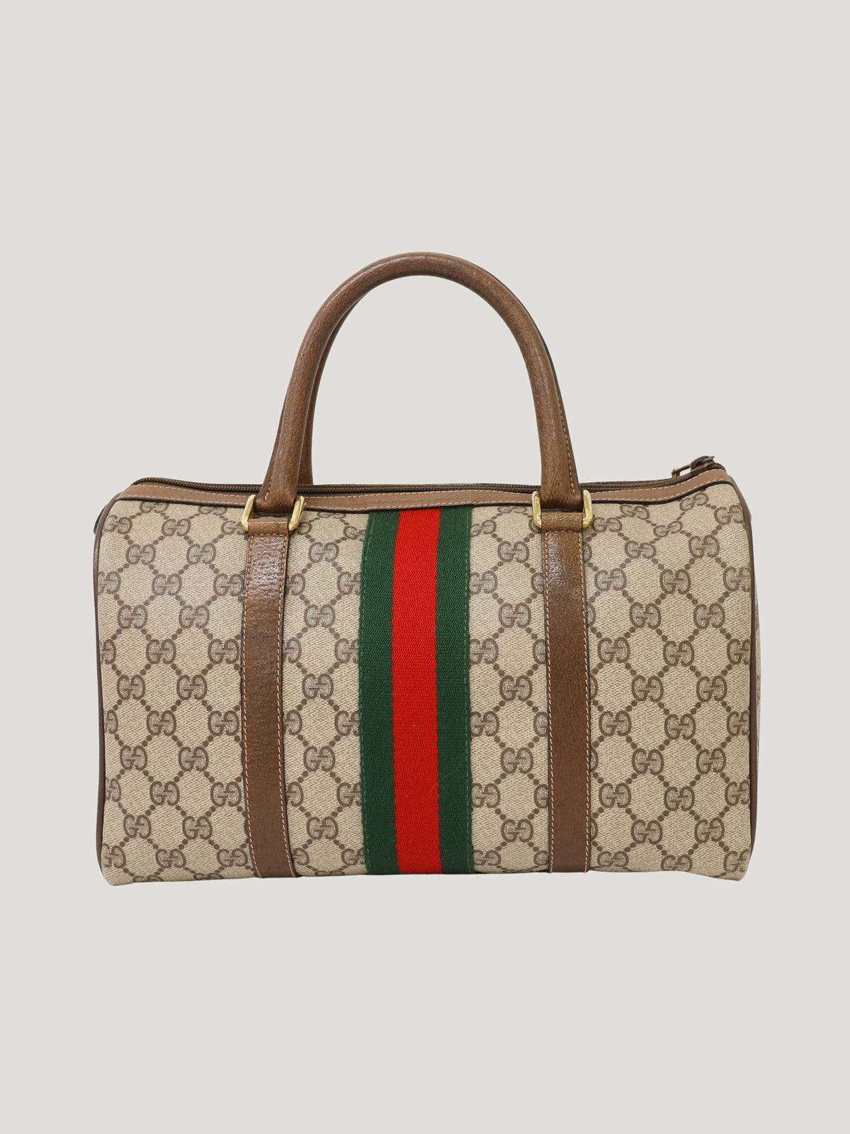 Sherry Line GG Supreme Boston Bag