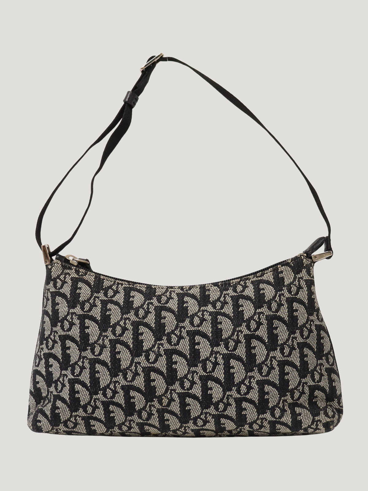 Trotter-pattern one-shoulder bag