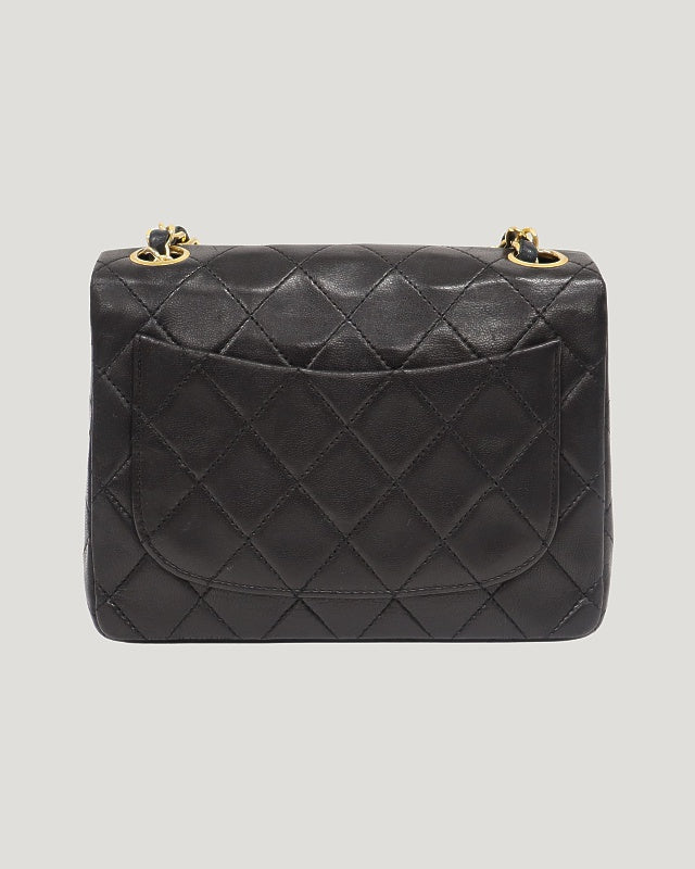 Mini Matelassé Turnlock Chain Shoulder Bag
