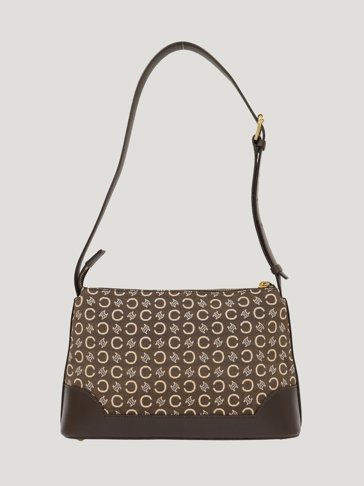 C Macadam-pattern shoulder bag