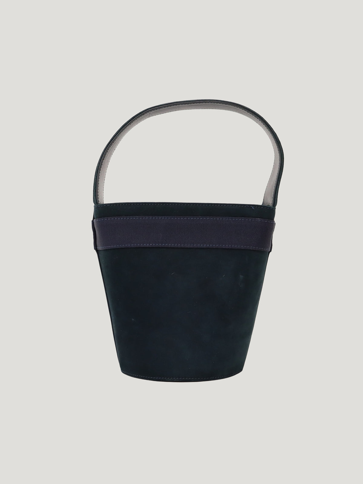 VARA hardware suede handbag