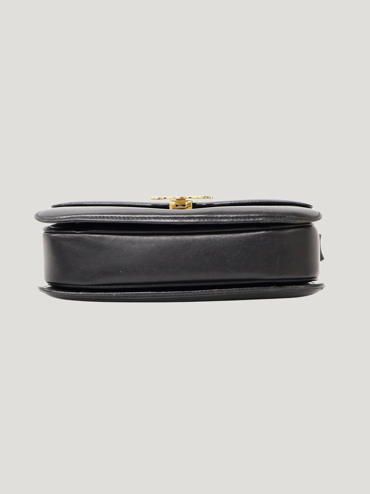 Triomphe Leather One-Shoulder Bag