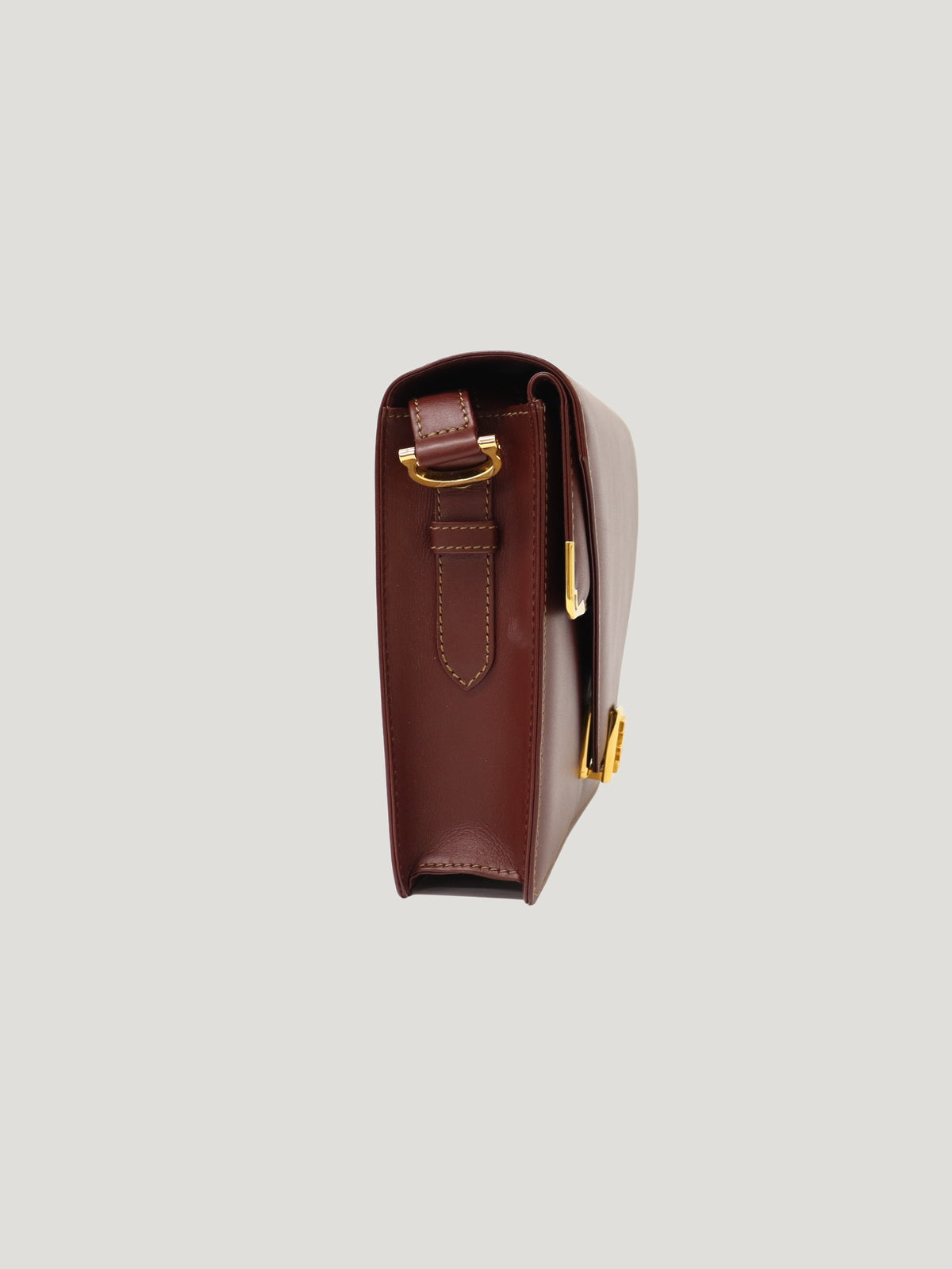 Must de Cartier leather shoulder bag