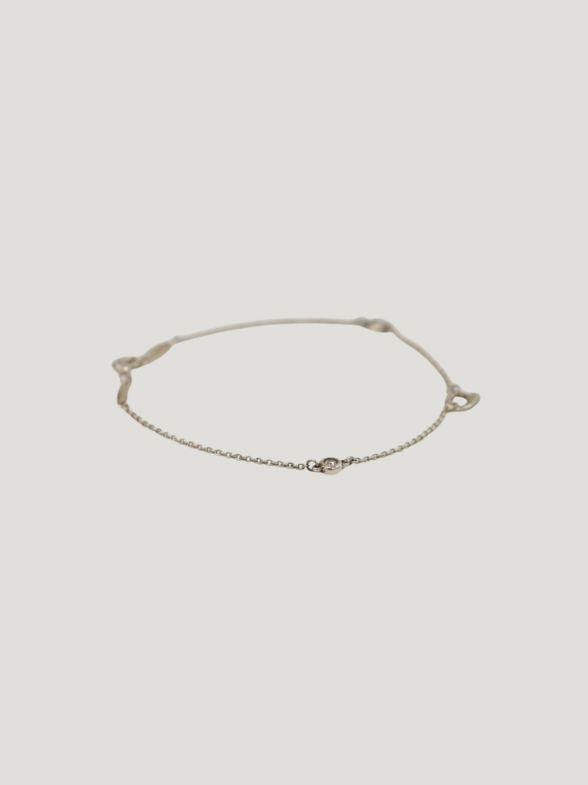 By the Yard Open Heart Bracelet