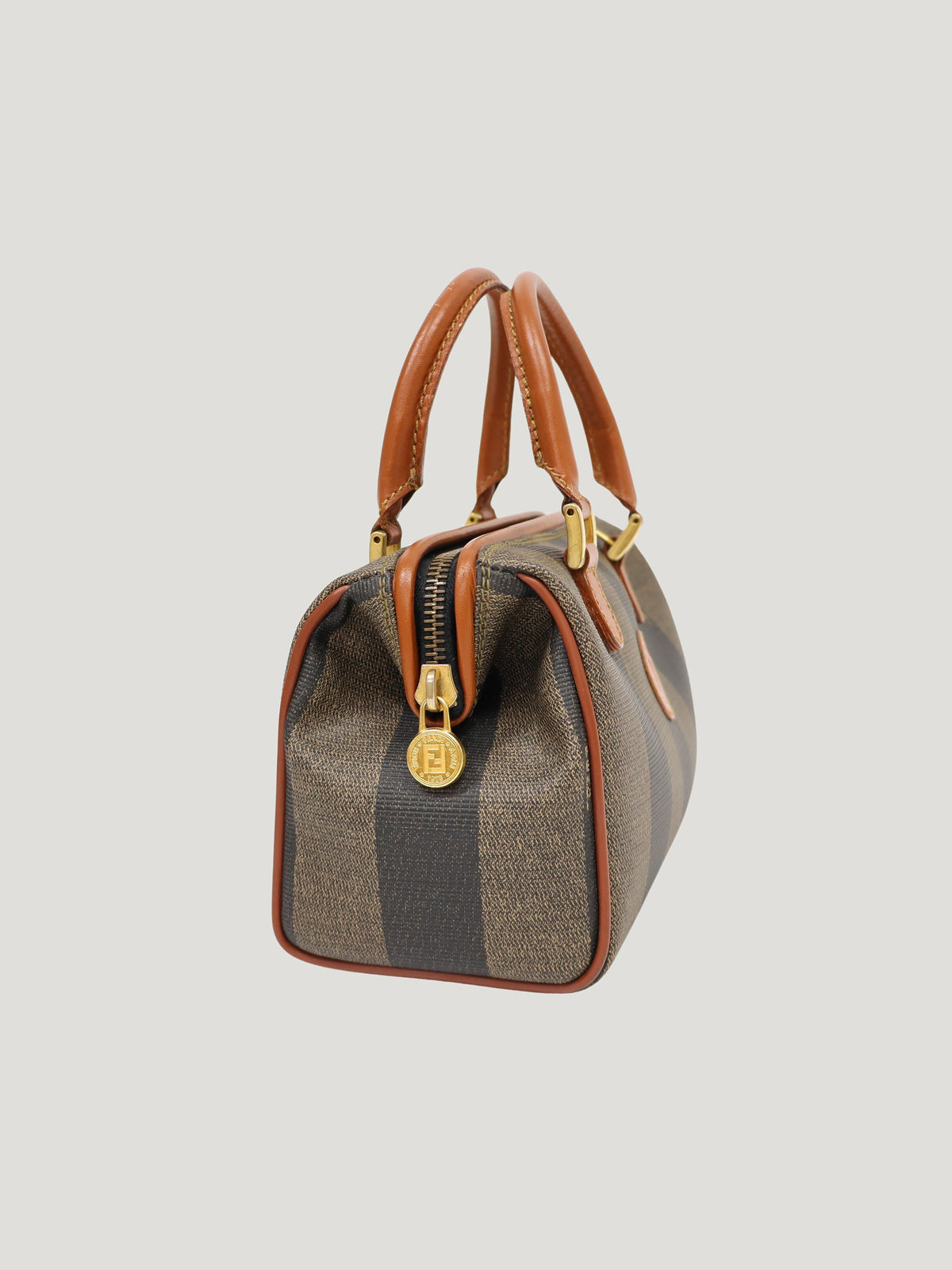 Pecan-Pattern Mini Handbag