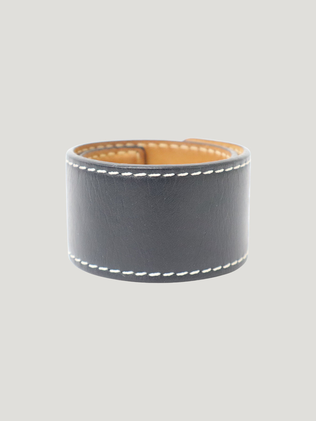 Anagram Leather Bangle