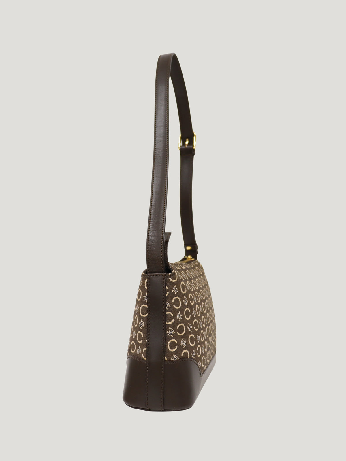 C Macadam-pattern shoulder bag