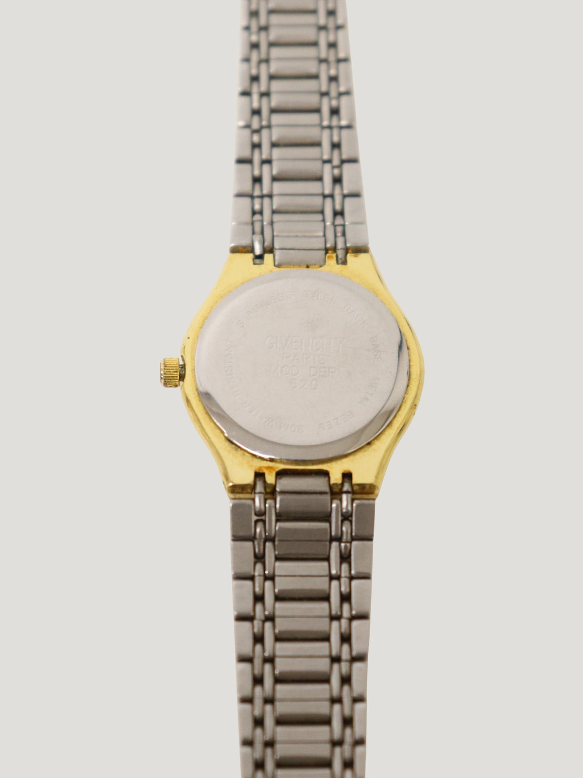 Round-bezel watch