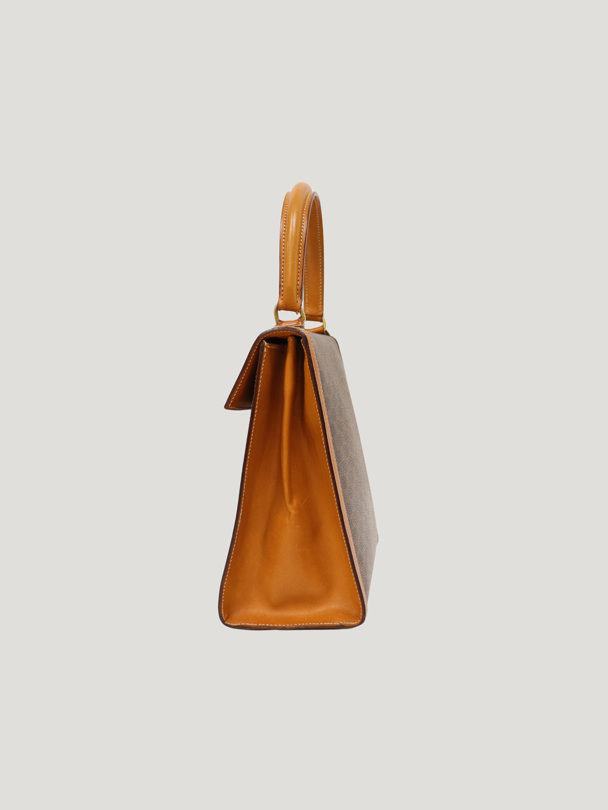 Macadam-pattern handbag with Gancini clasp
