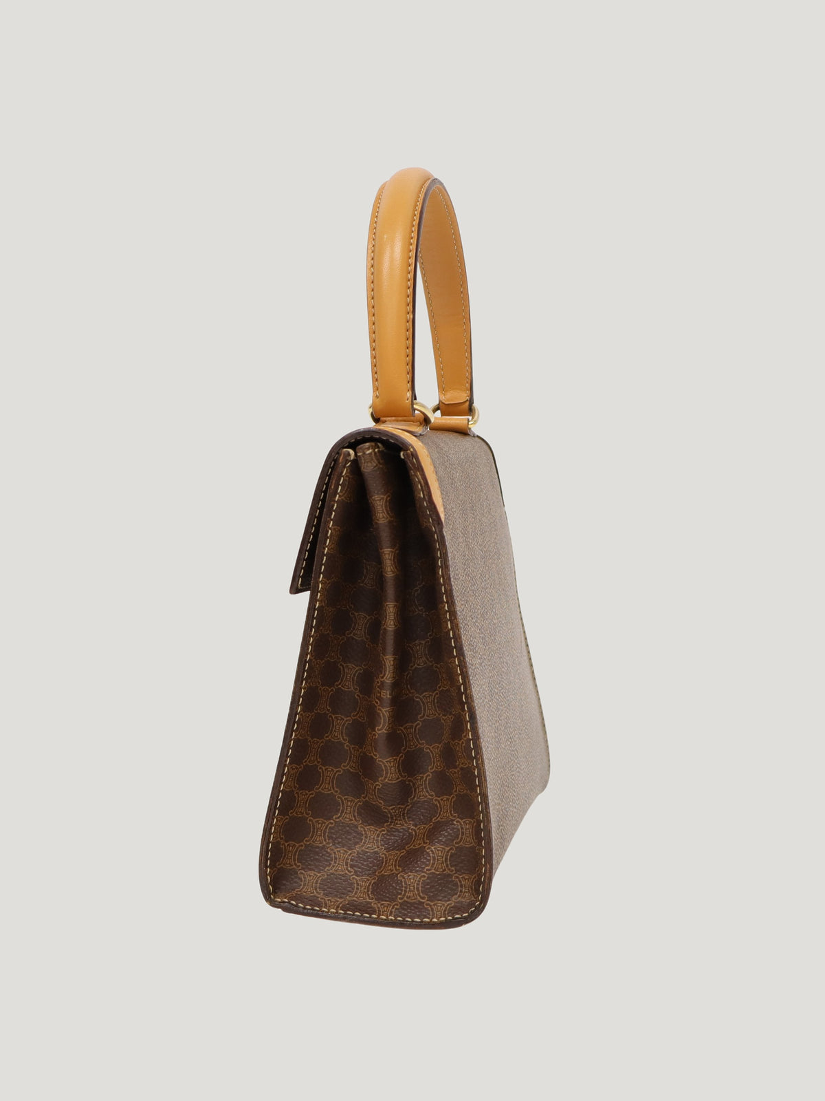 Macadam Pattern Gancini Hardware 2-Way Bag