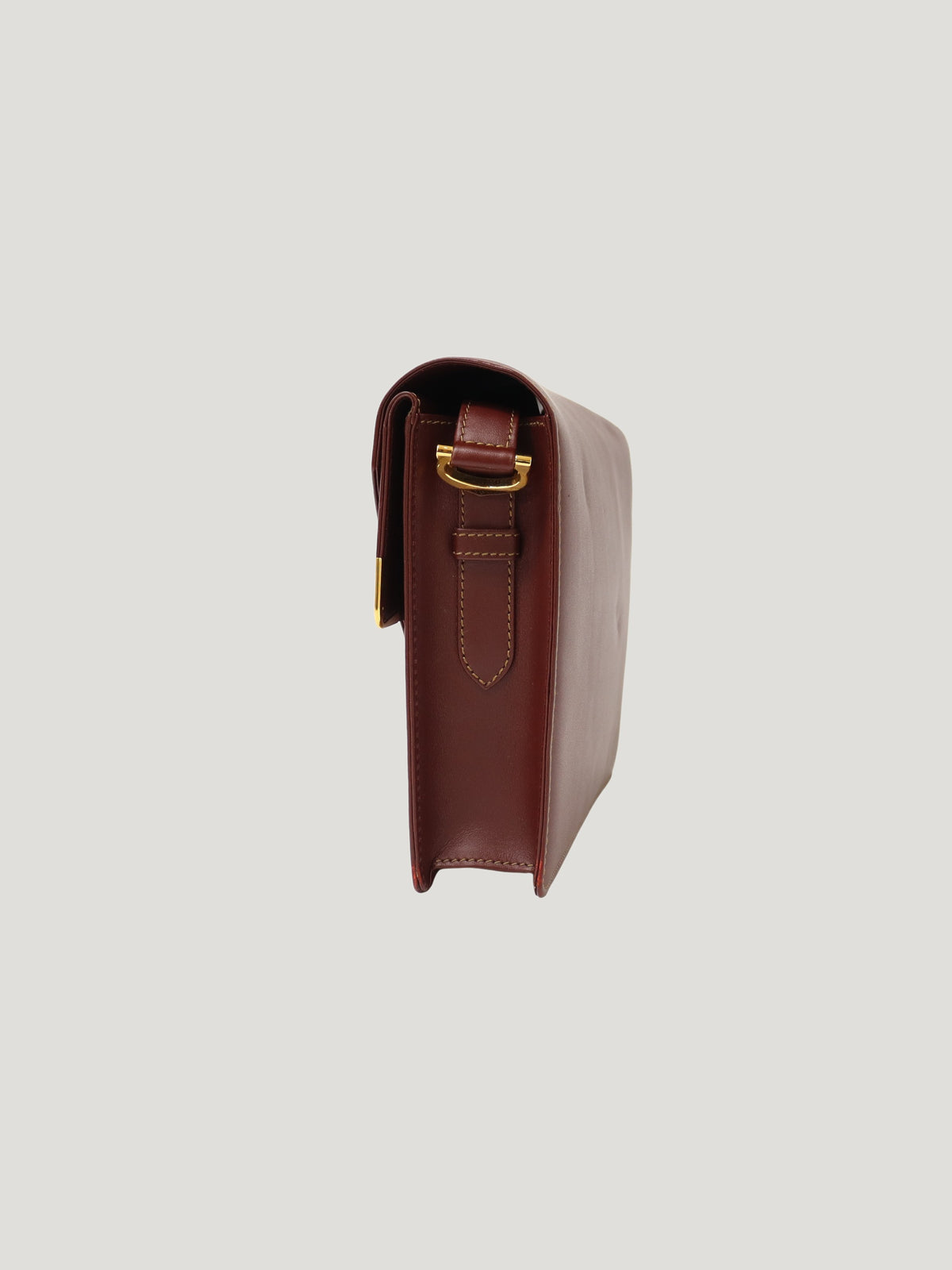 Must de Cartier leather shoulder bag