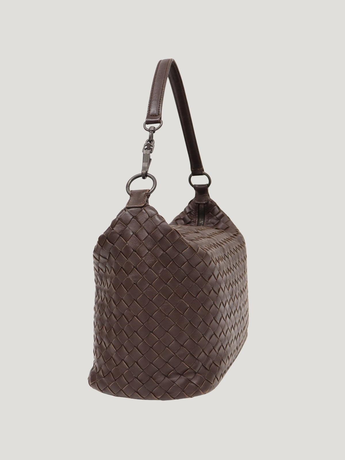 Intrecciato One-Shoulder Bag