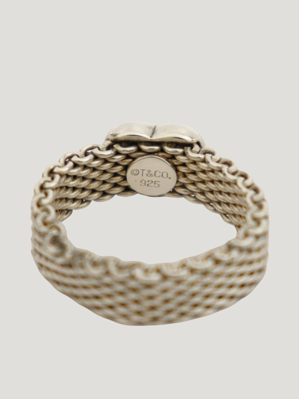 Somerset Mesh Heart Ring