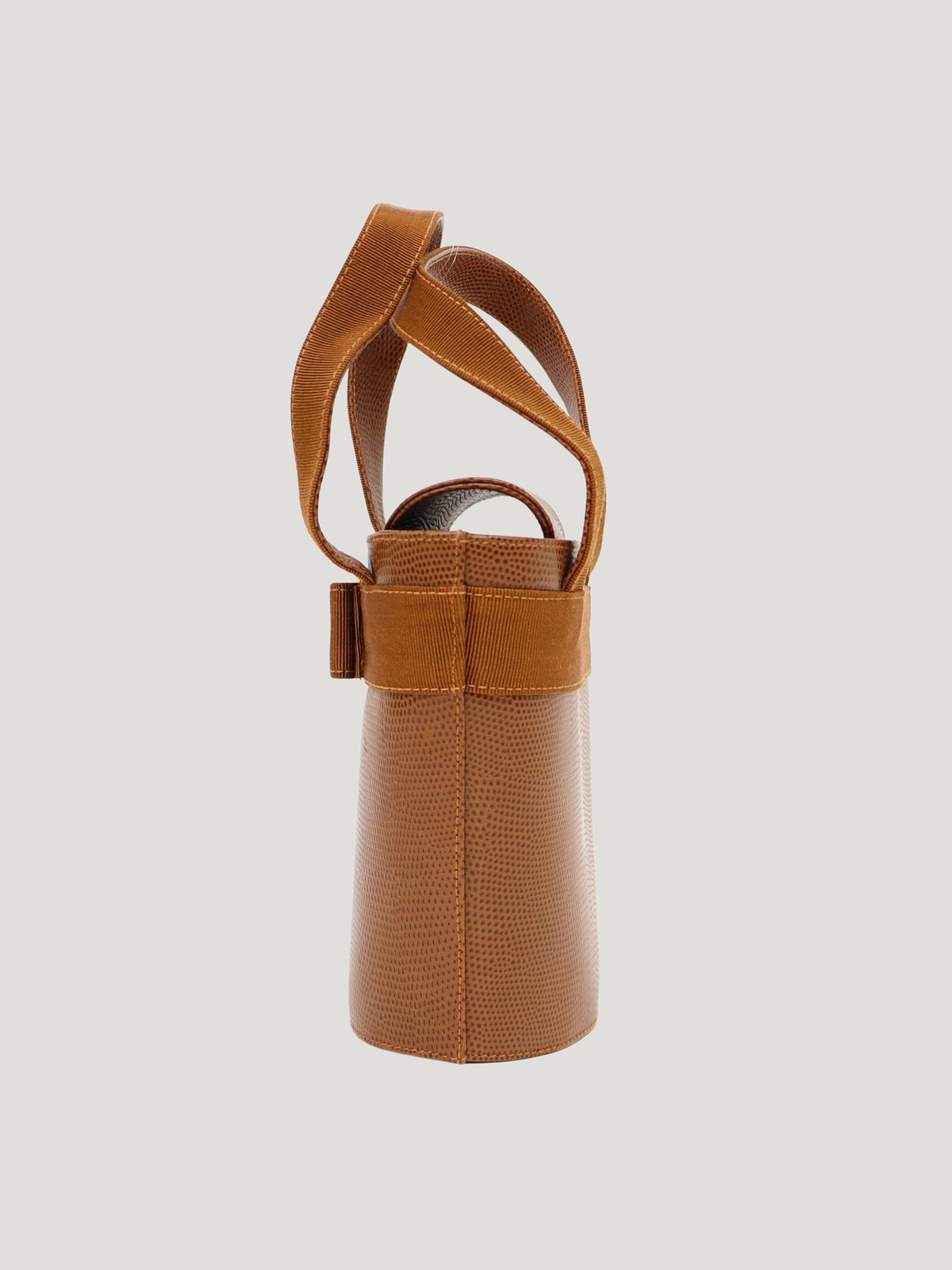 Vara Hardware Leather Handbag