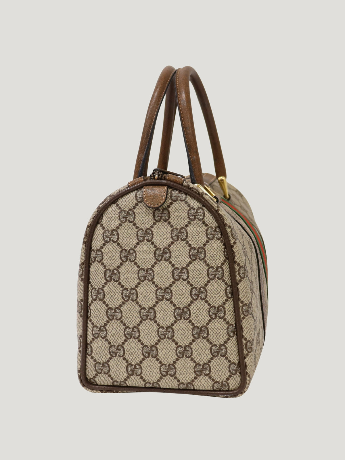 Sherry Line GG Supreme Boston Bag