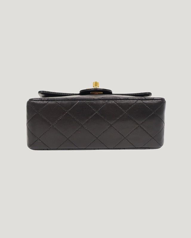 Mini Matelassé Turnlock Chain Shoulder Bag