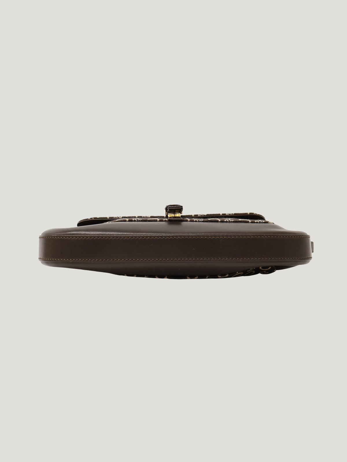 C Macadam-pattern one-shoulder bag