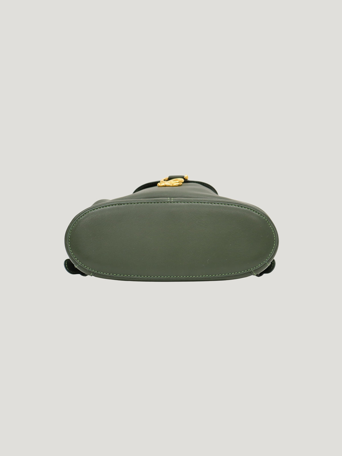 Logo Hardware Leather Backpack