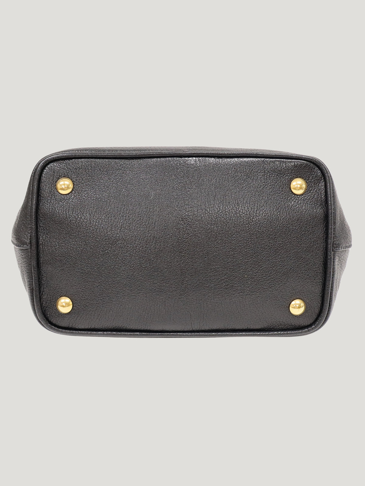 Logo Leather 2-Way Bag