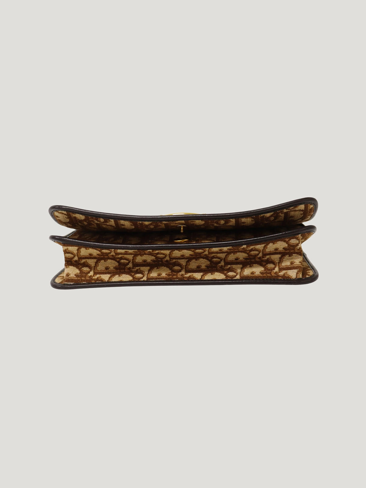 Trotter-pattern chain shoulder bag