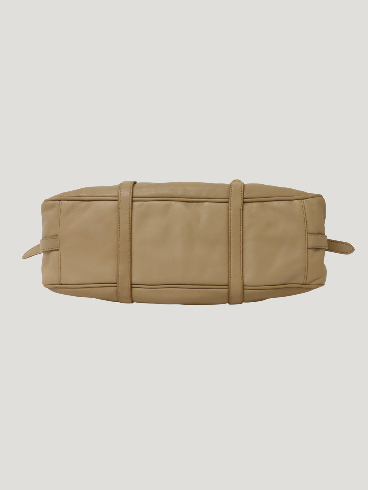 Logo hardware leather 2-way bag