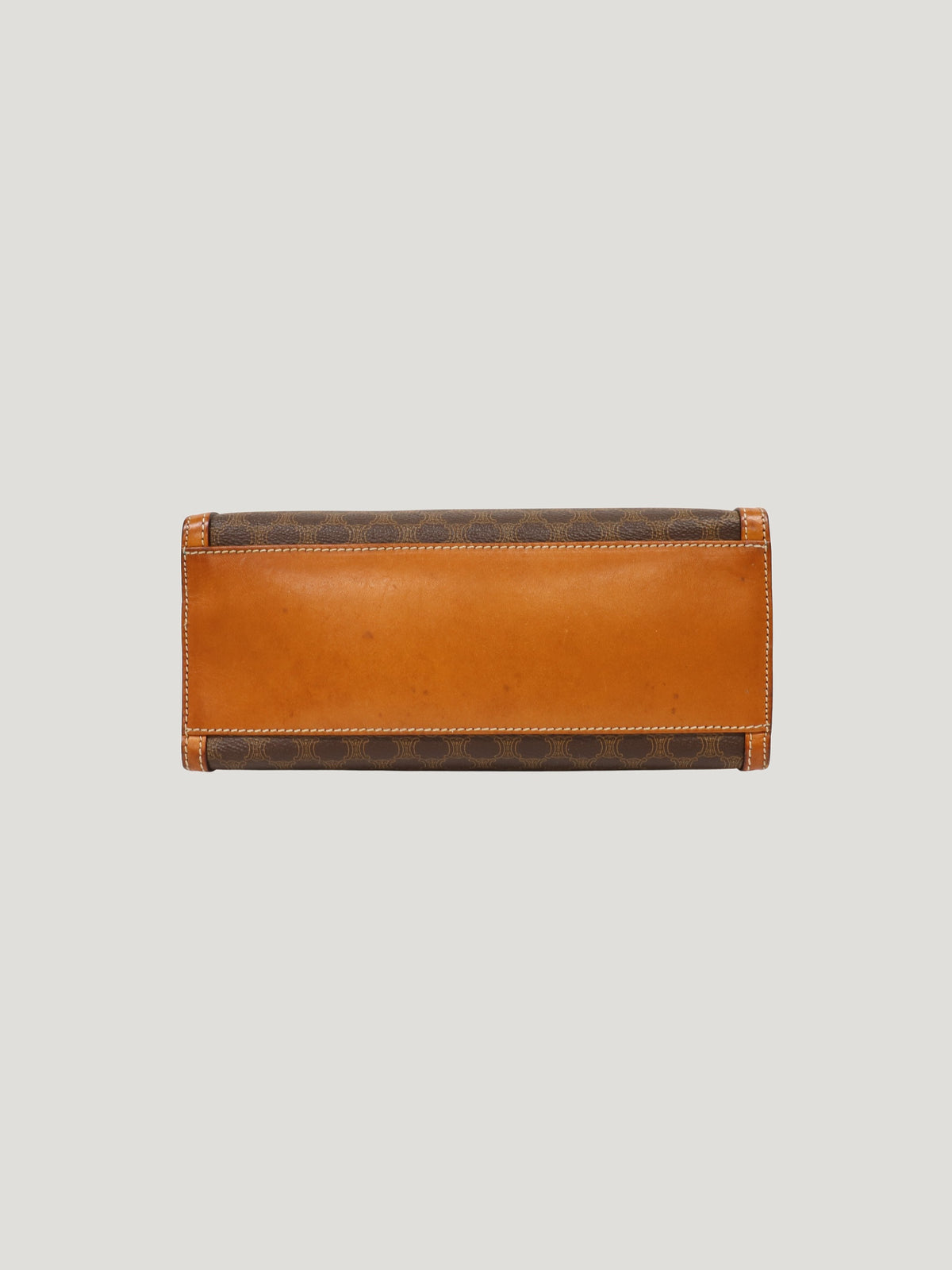 Macadam-pattern handbag with Gancini clasp