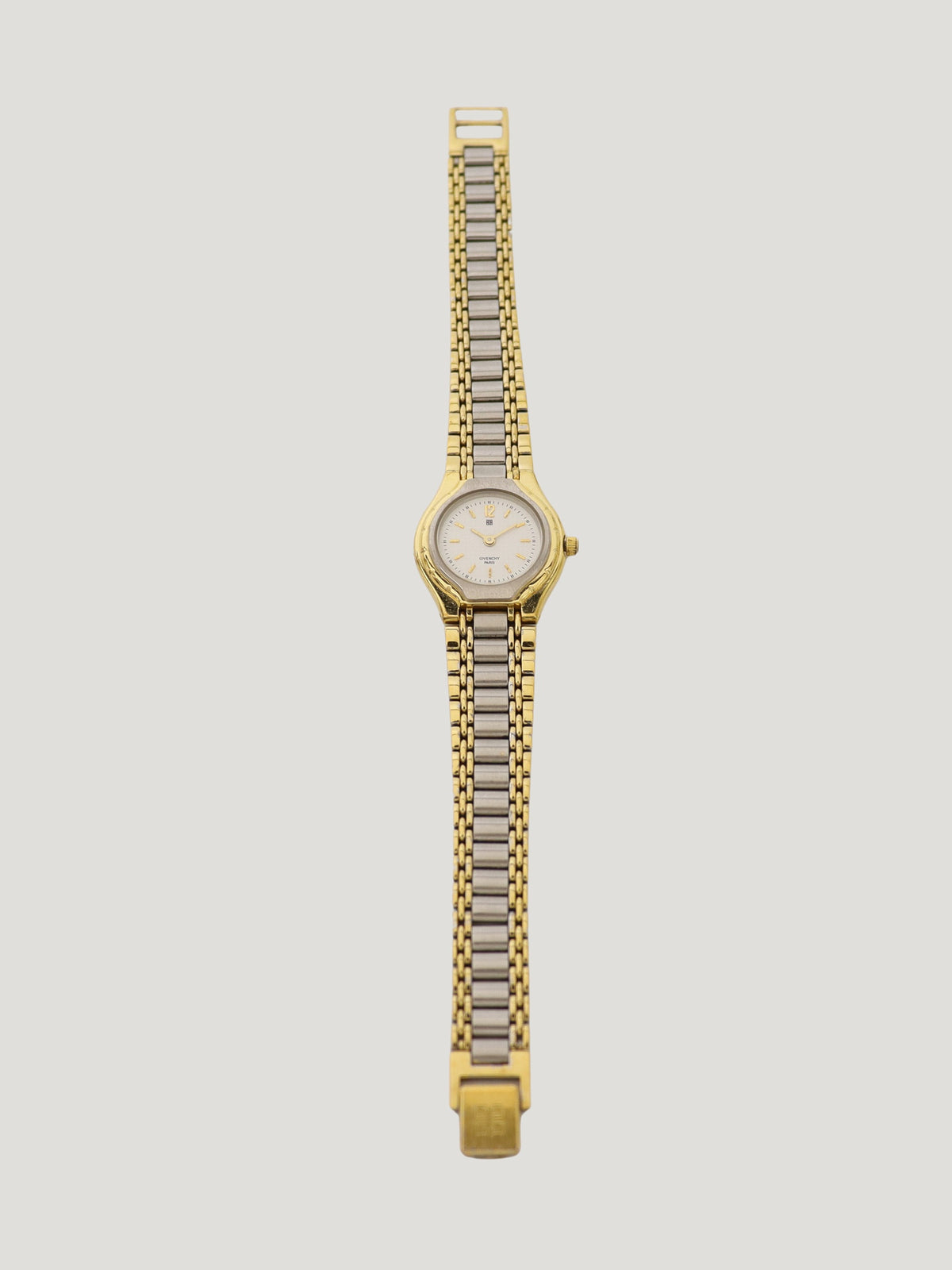 Round-bezel watch