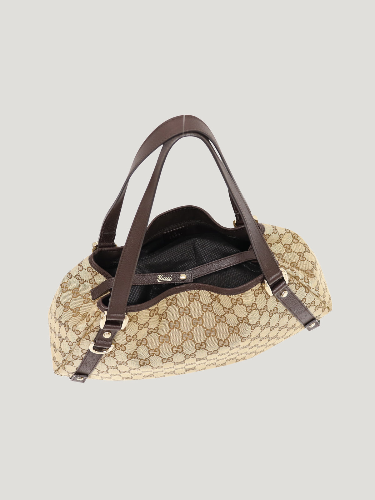 Abby GG canvas shoulder bag