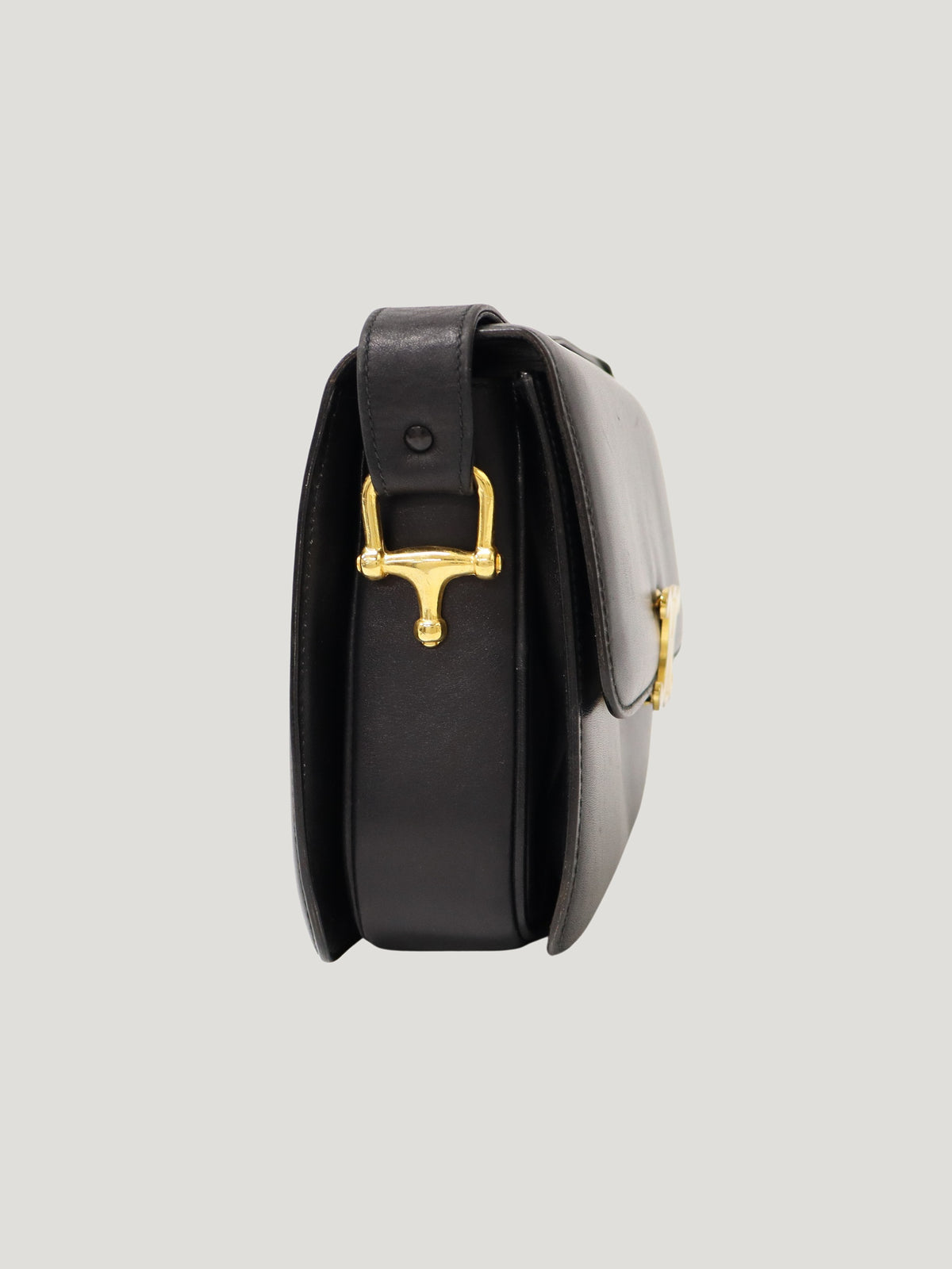 Triomphe Leather One-Shoulder Bag