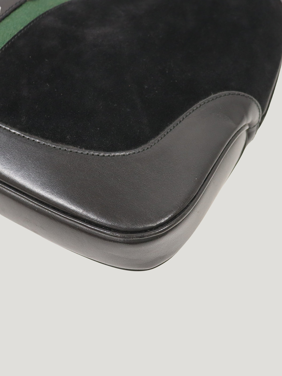 Sherry Line Jackie suede one-shoulder bag