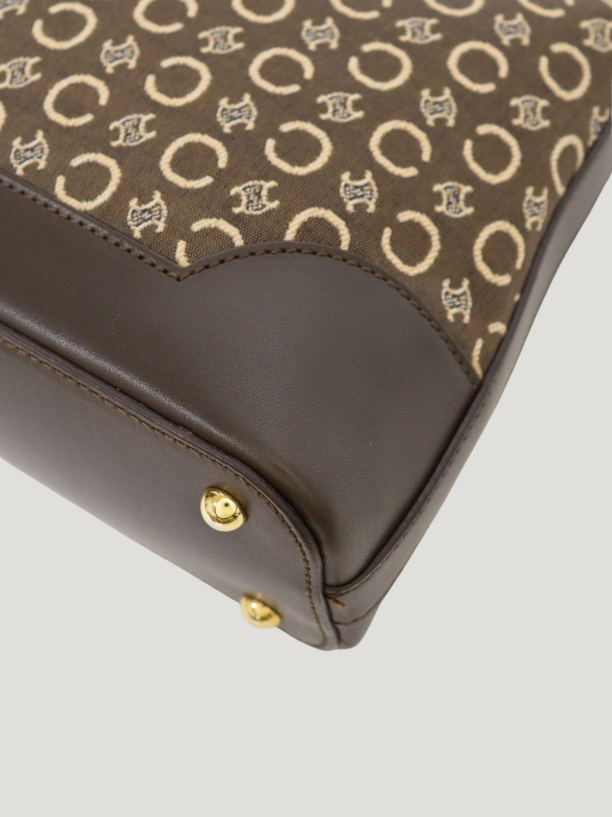 C Macadam-pattern shoulder bag