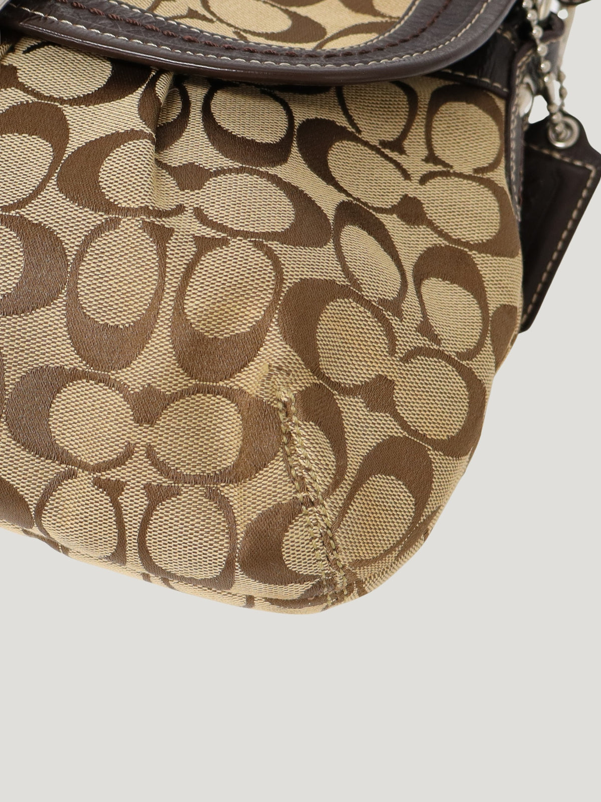 Signature one-shoulder bag