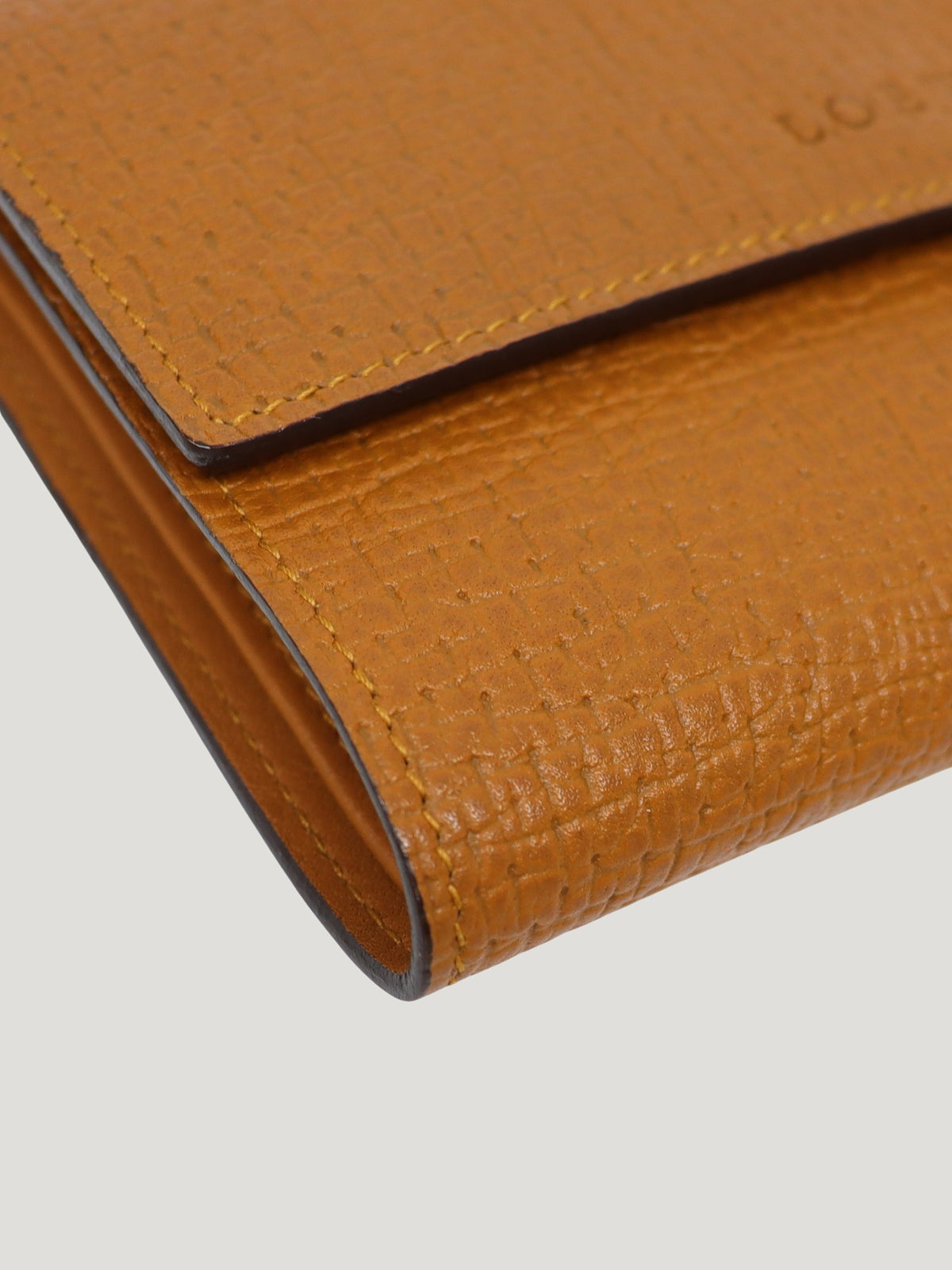 Logo-Embossed Leather Wallet